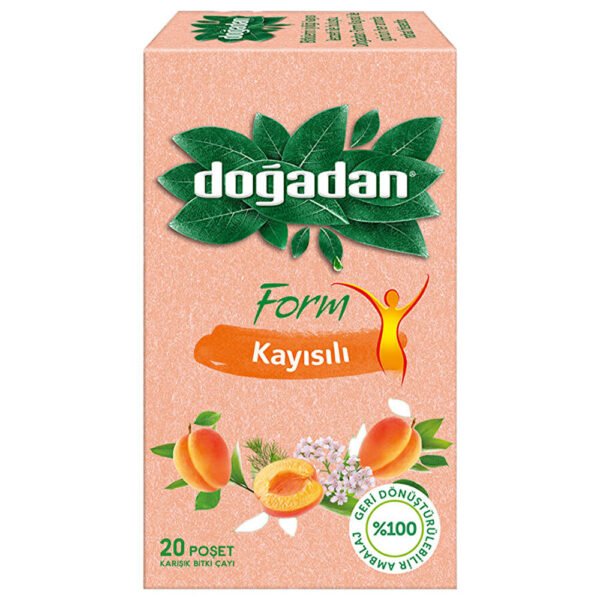 Dogadan Form Kayisili Bitki Cayi 20li