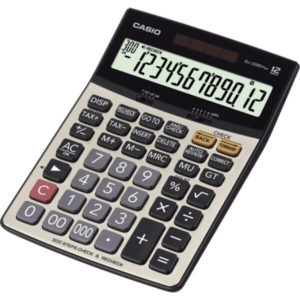 Casio DJ-220D Plus Masaüstü Hesap Makinesi