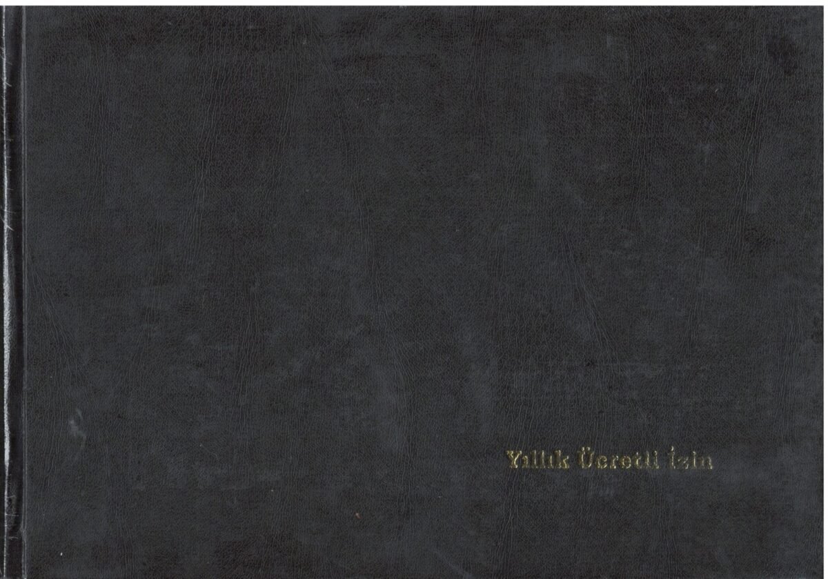 DILMAN UCRETLI IZIN DEFTERI 144Y  - Görsel 1