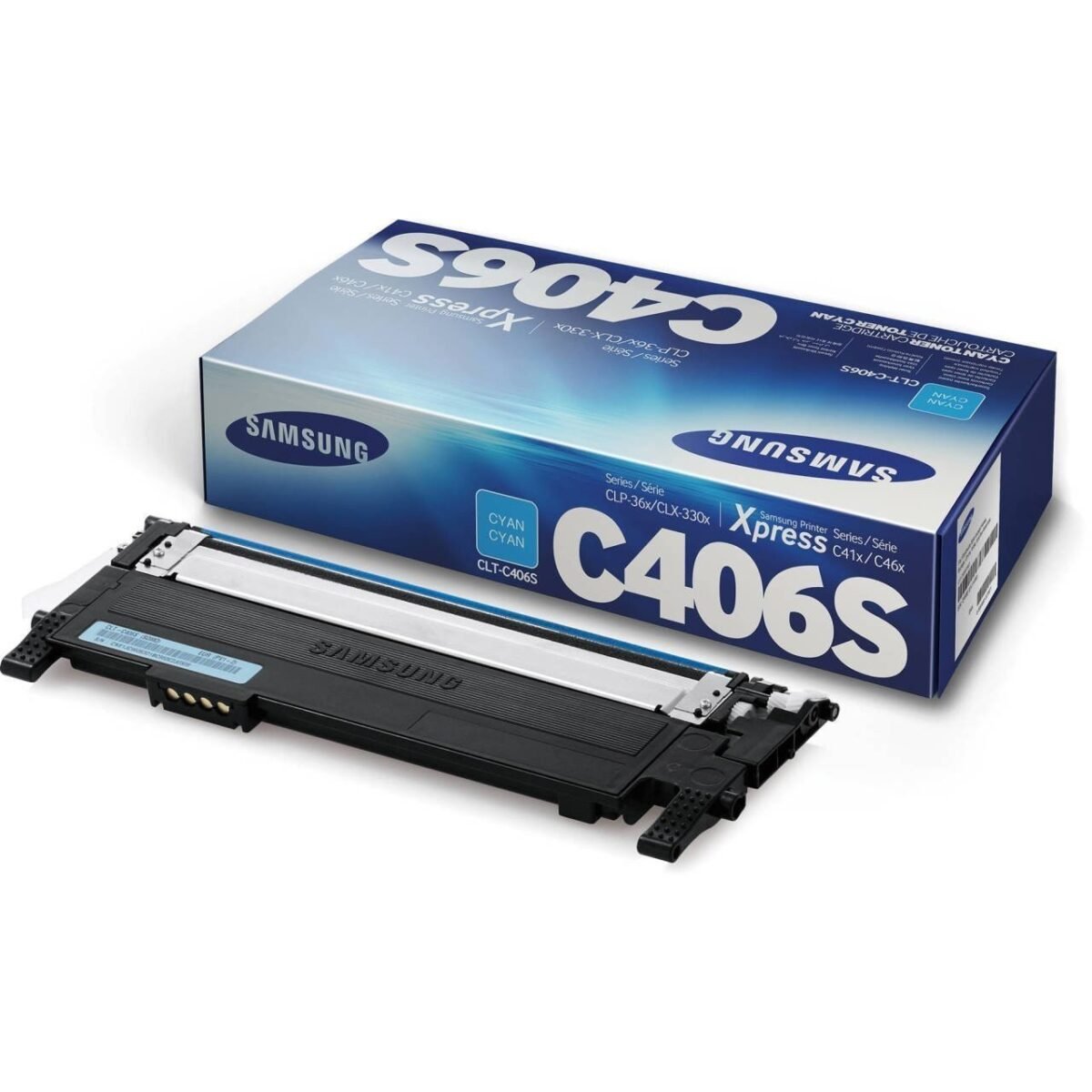 SAMSUNG CLP-365 (NR406)MAVI LAZER TONER  - Görsel 1