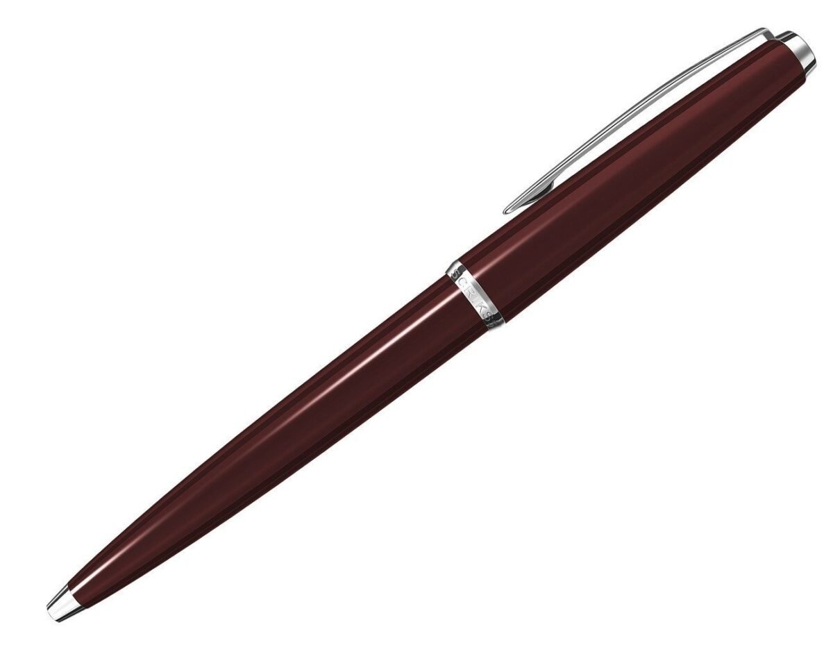 29586 SCRIKSS 33 TUKENMEZ KALEM BORDO KUTULU - Görsel 1