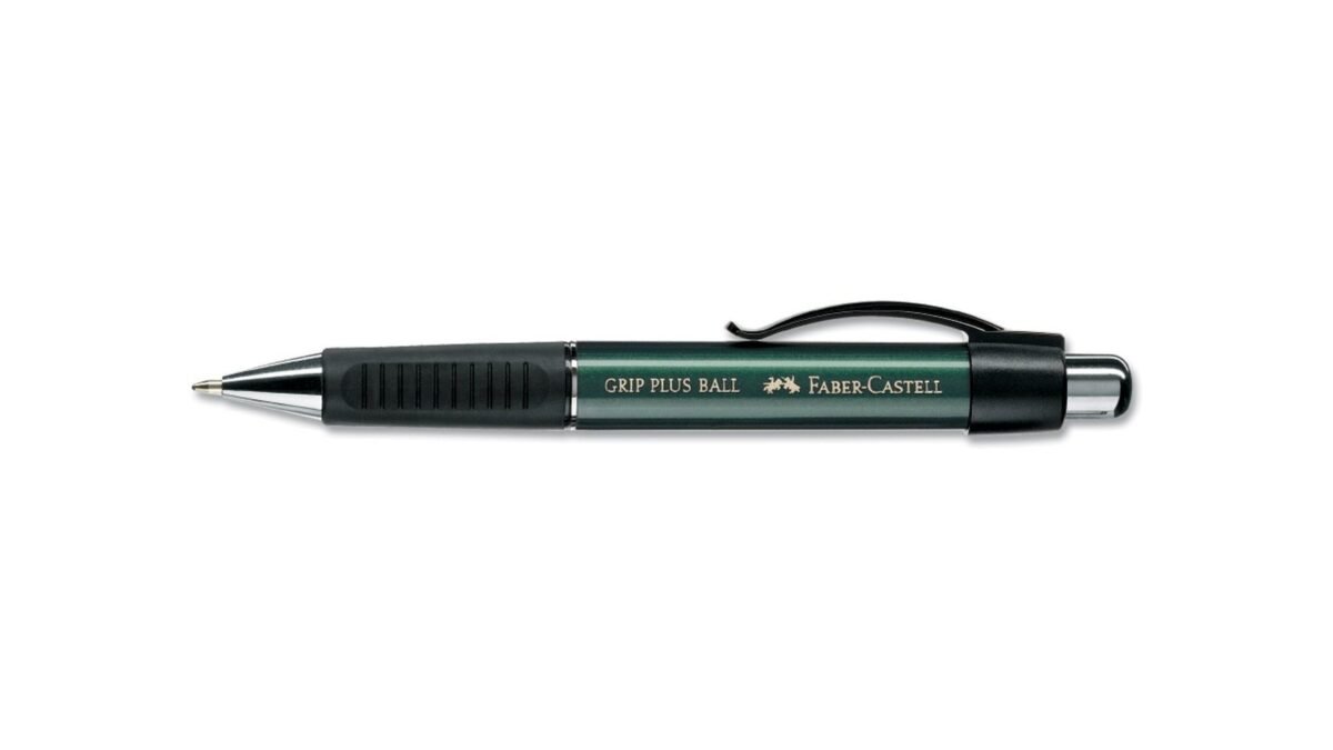FABER CASTELL TUKENMEZ KALEM GRIP PLUS 1407 YESIL  - Görsel 1