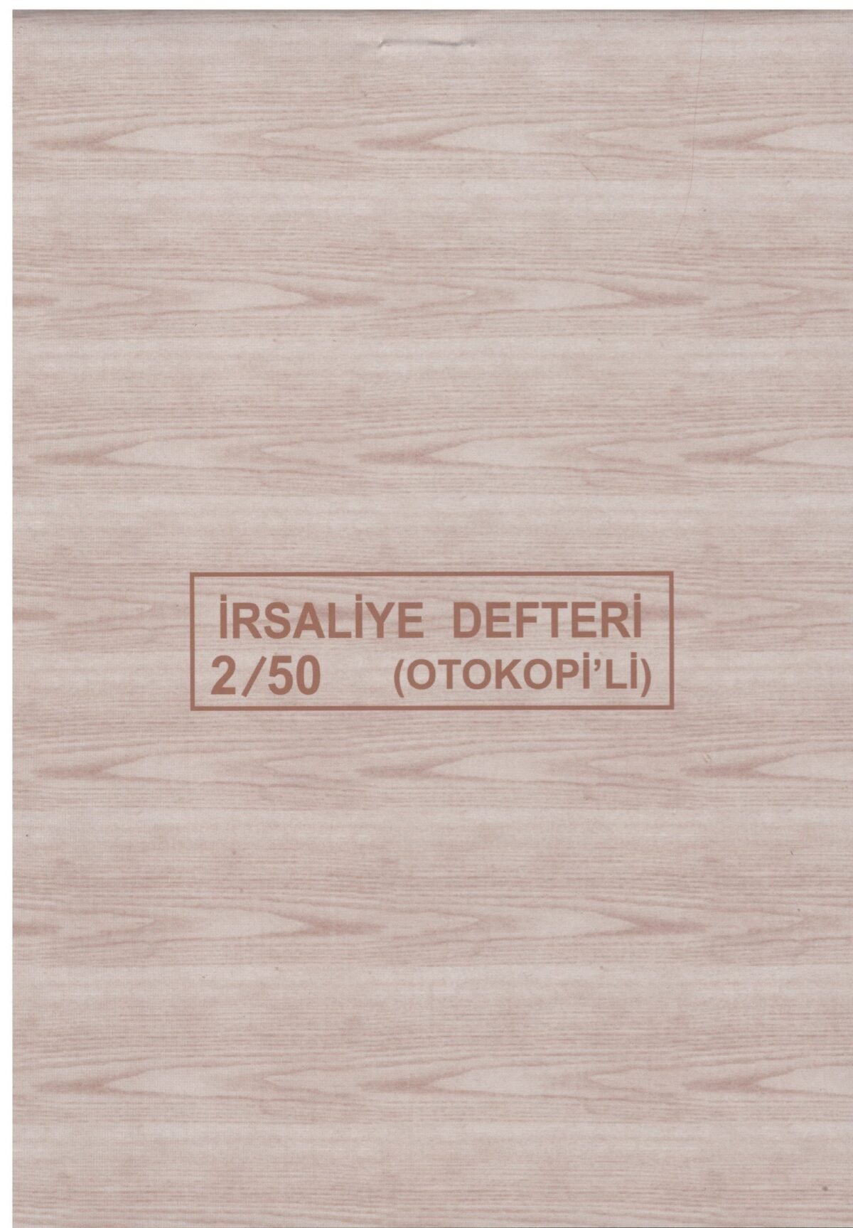 DILMAN IRSALIYE 2/50 2N OTOCOPILI - Görsel 1