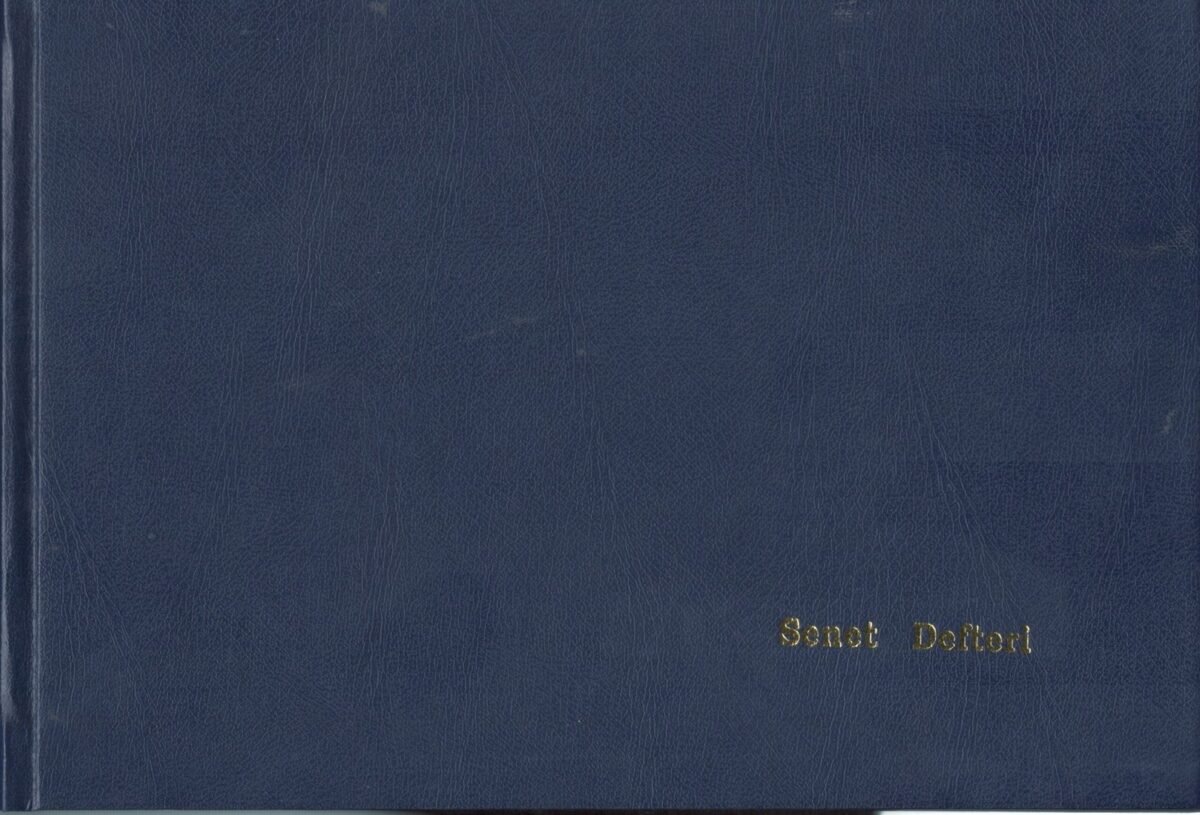 DILMAN SENET KAYIT DEFTERI 17X24 96Y  - Görsel 1