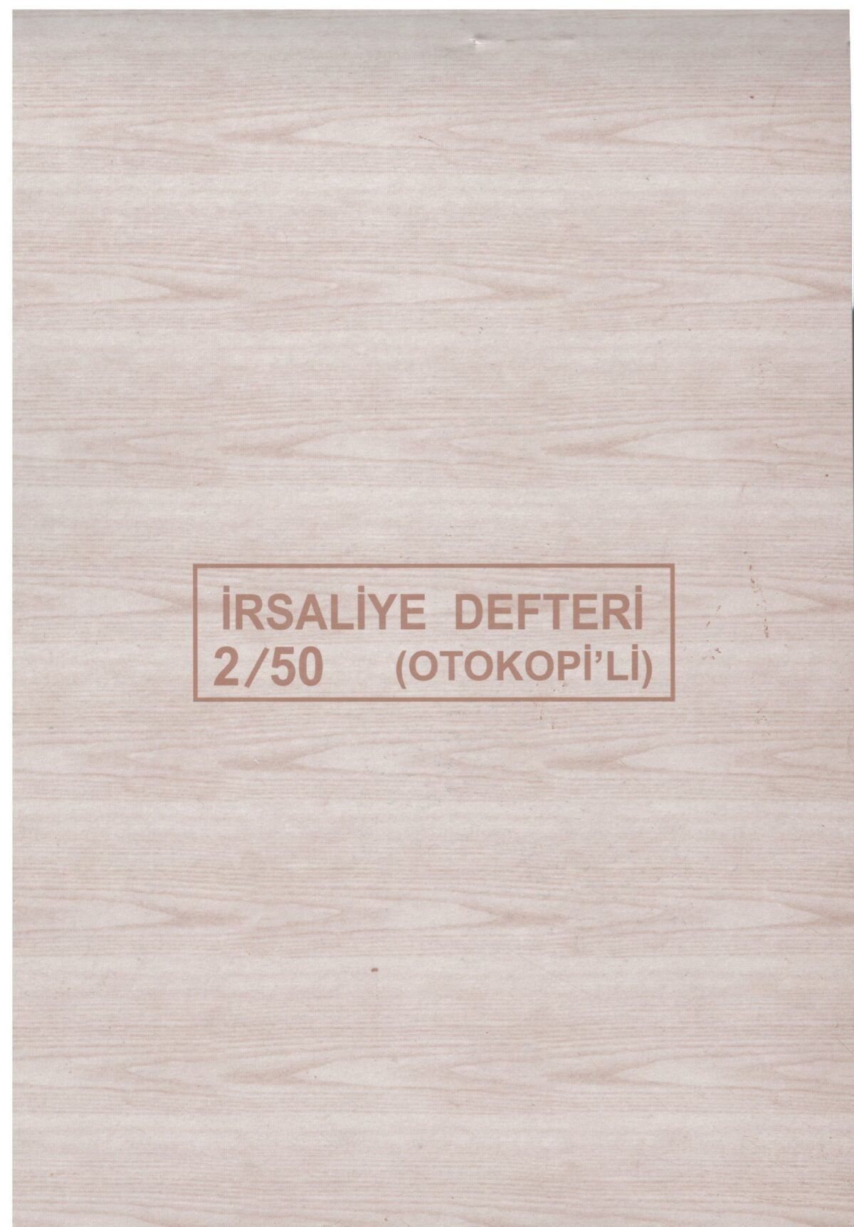 DILMAN IRSALIYE 2/50 3N OTOCOPILI  - Görsel 1