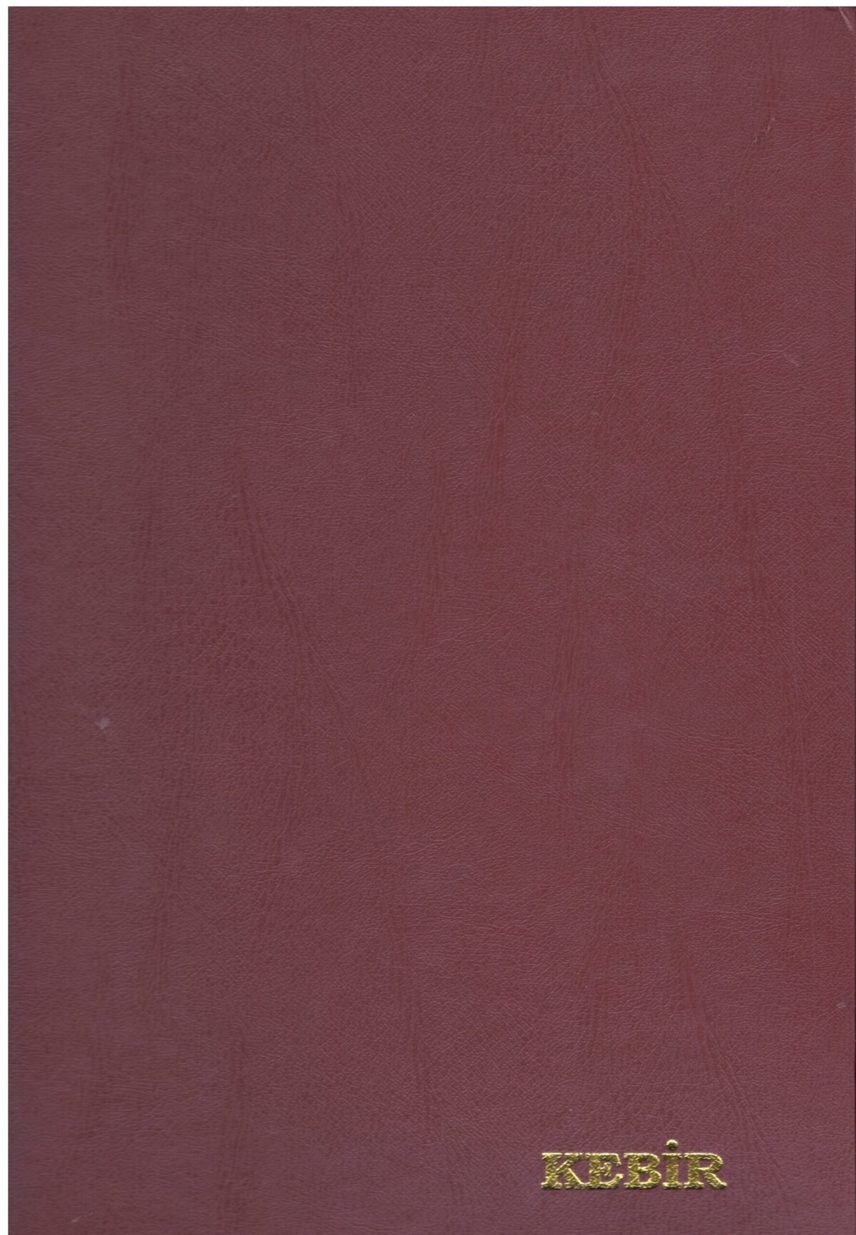 DILMAN KEBIR DEFTERI 25x35 200Y  - Görsel 1