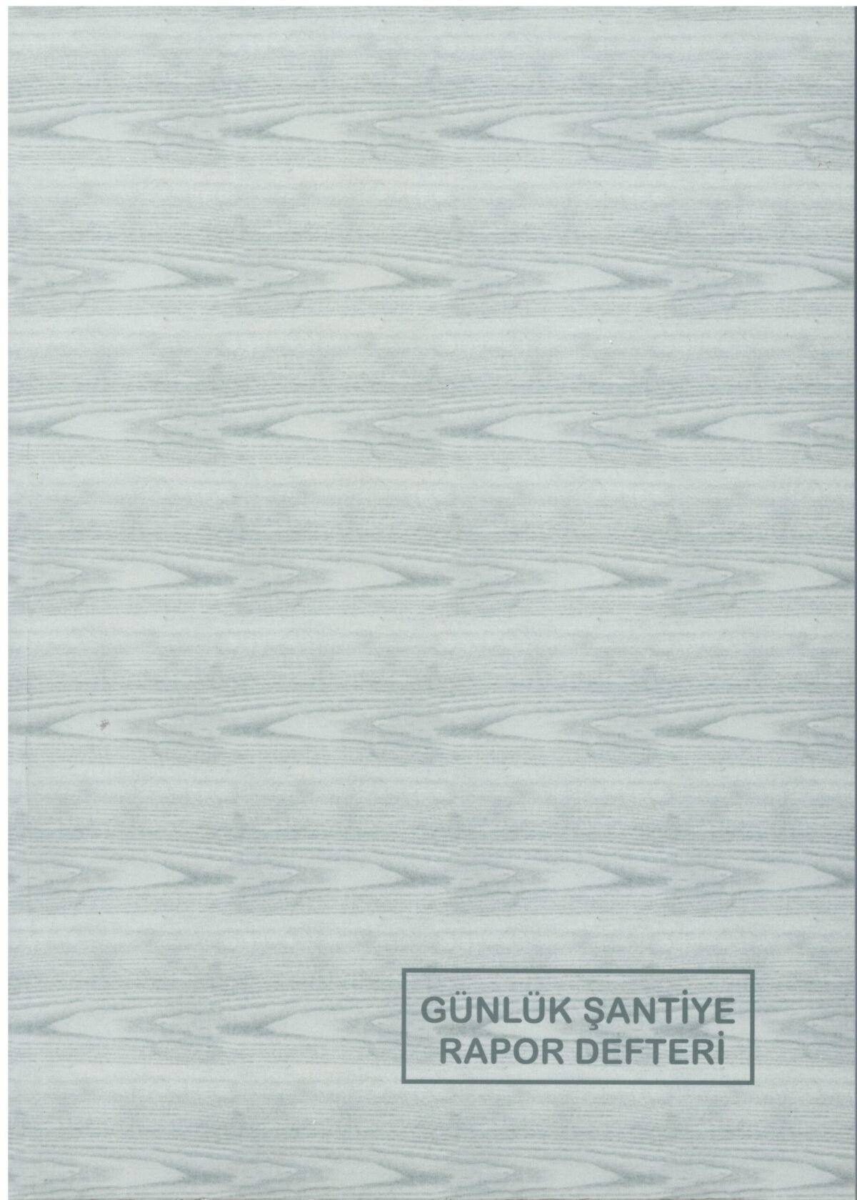 DILMAN GUNLUK SANTIYE VE RAPOR DEFTERI - Görsel 1