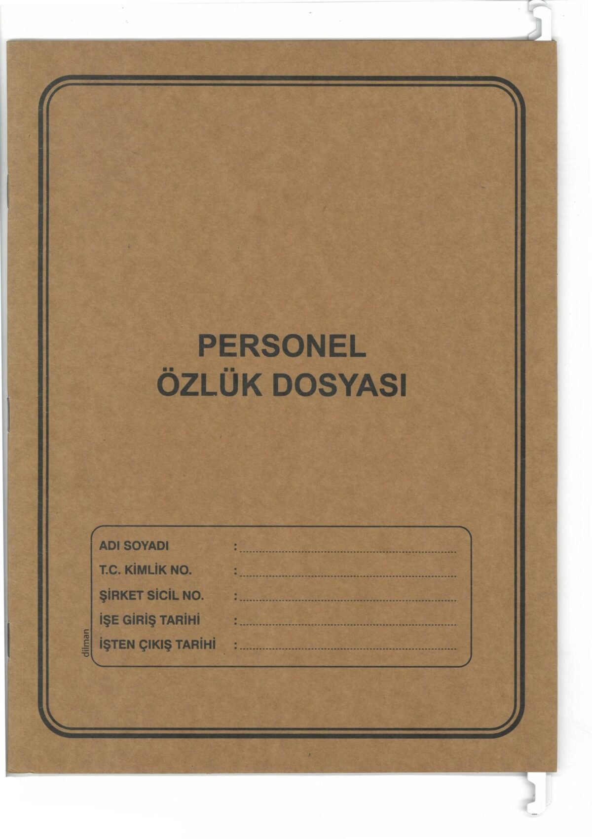 DILMAN PERSONEL OZLUK ASKILI DOSYA 4LU - Görsel 1