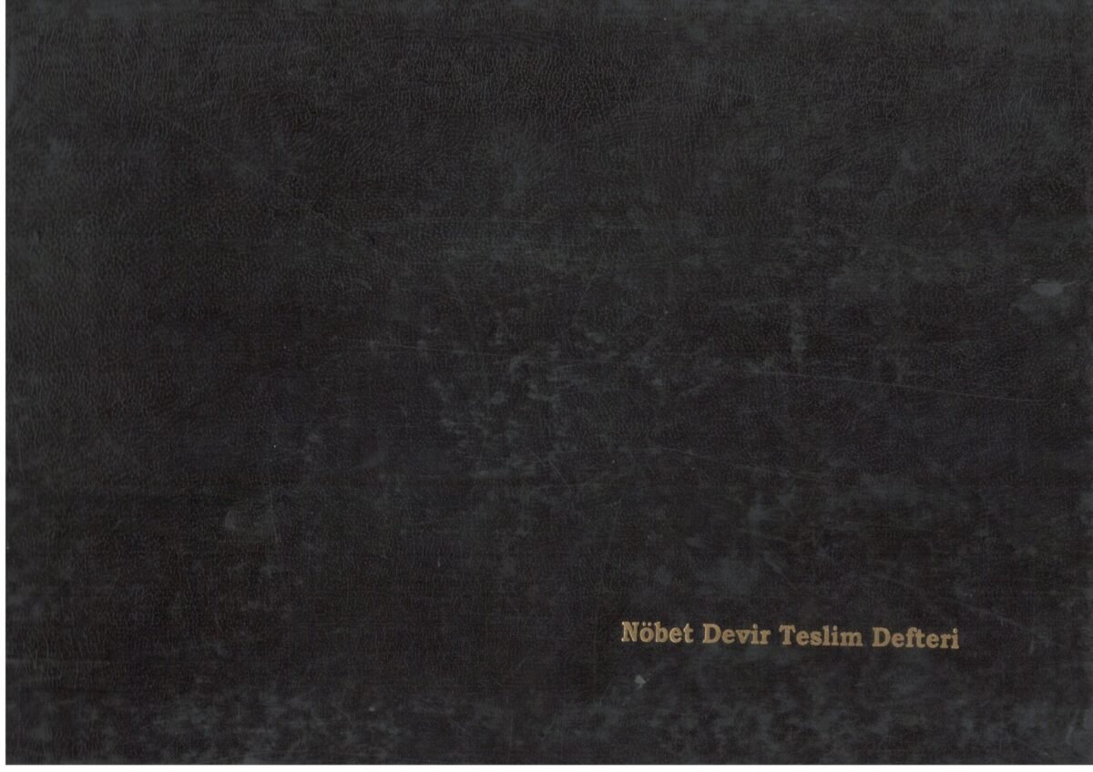 DILMAN NOBET DEVIR TESLIM DEFTERI 96YP  - Görsel 1