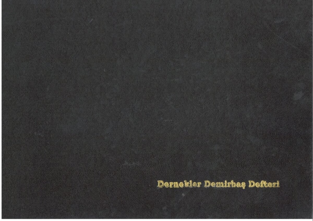 DILMAN DERNEK DEMIRBAS DEFTERI 96Y CILTLI  - Görsel 1