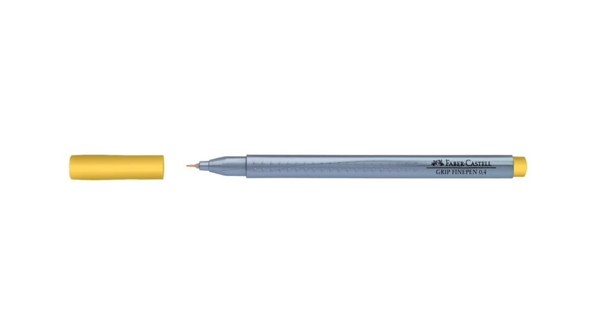 FABER CASTELL GRIP FINEPEN 0.4mm GOLD - Görsel 1