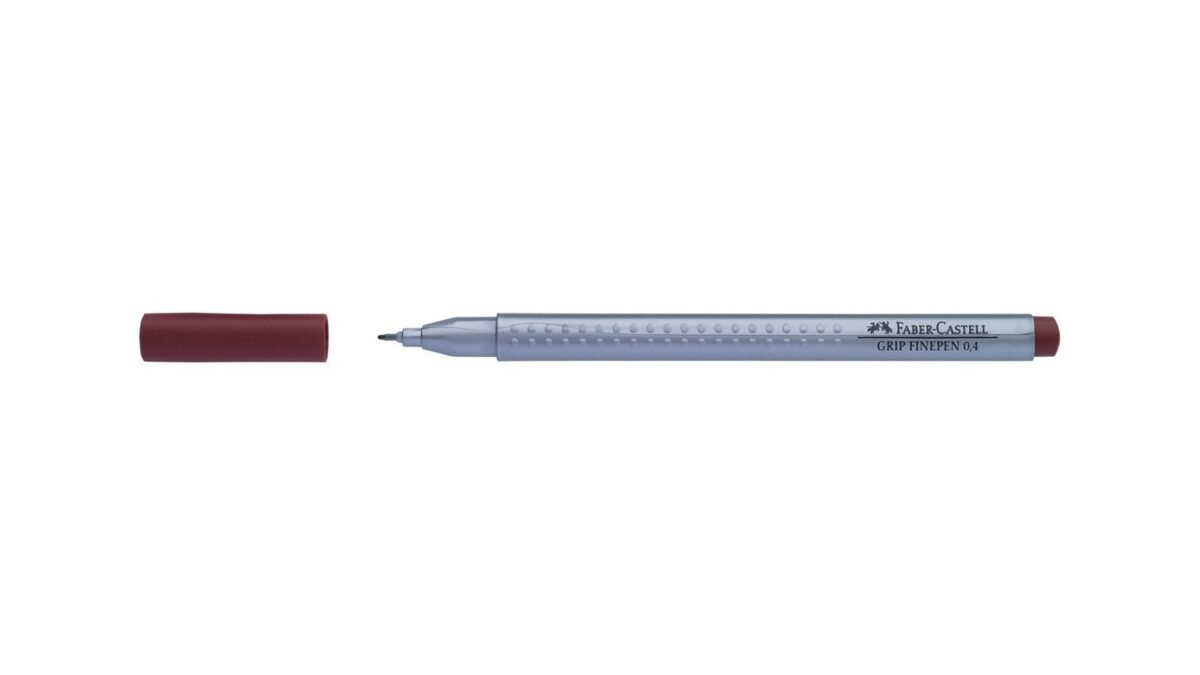 FABER CASTELL GRIP FINEPEN 0.4mm A.K.RENGI - Görsel 1