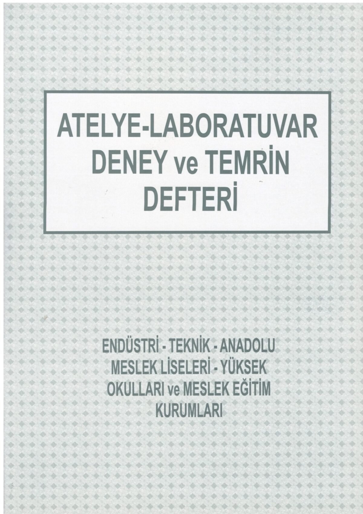 DILMAN ATOLYE TEMRIN DEFTERI 40 YP. - Görsel 1