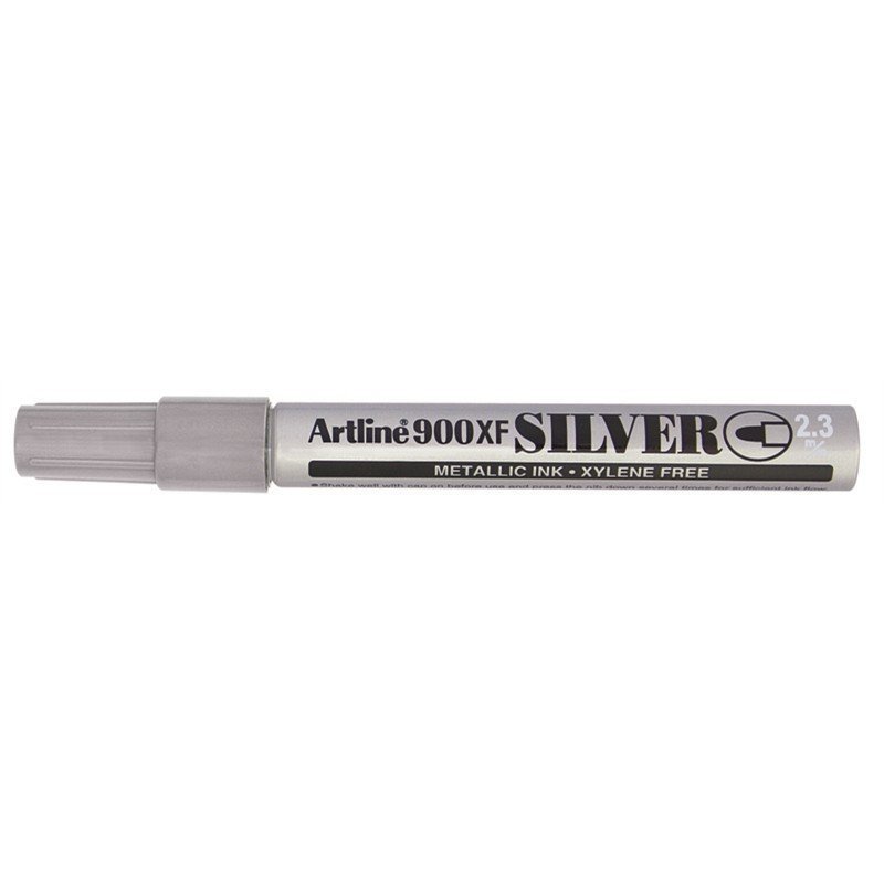 31709 ARTLINE YALDIZLI MARKOR KALEM 900XF GUMUS - Görsel 1