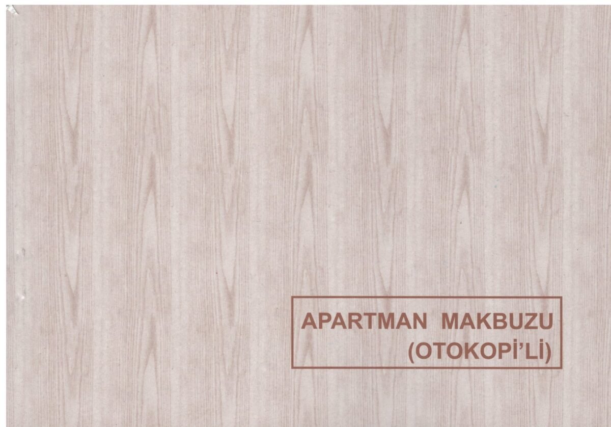 DILMAN APARTMAN MAKBUZU OTOCOPILI 2/50 2N - Görsel 1