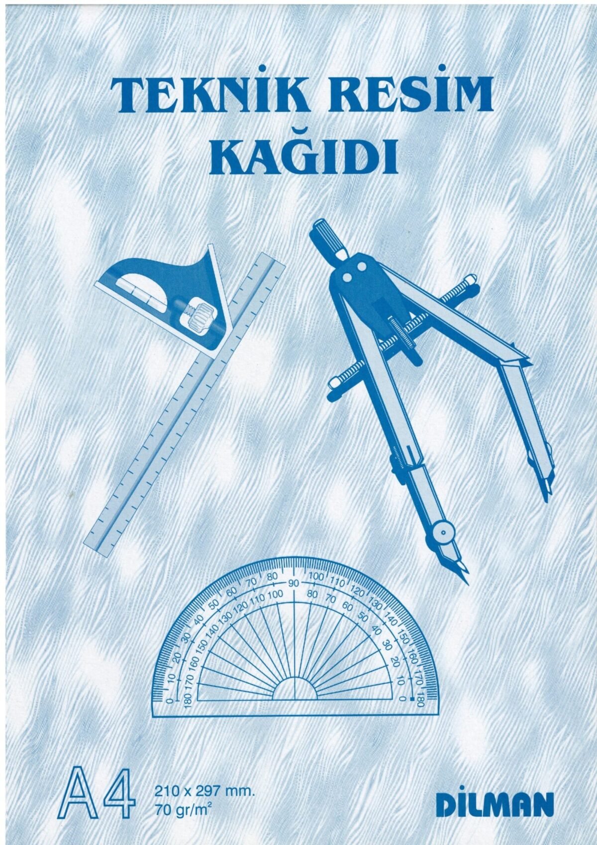 DILMAN TEKNIK RESIM DEFTERI A4 - Görsel 1