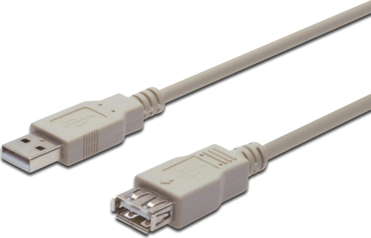 DIGITUS USB 2.0 KABLO USB-A - Görsel 1