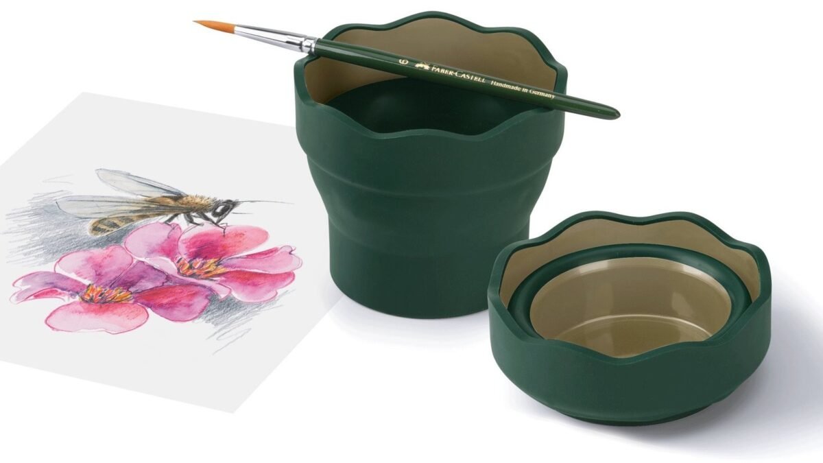 FABER CASTELL SULUBOYA KABI SULUGU YESIL - Görsel 1
