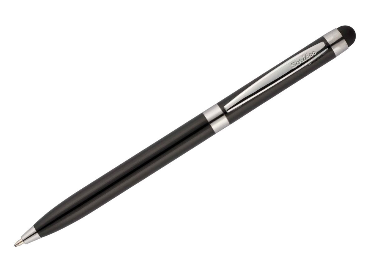 SCRIKSS TOUCH PEN 599 TUKENMEZ KALEM SIYAH - Görsel 1