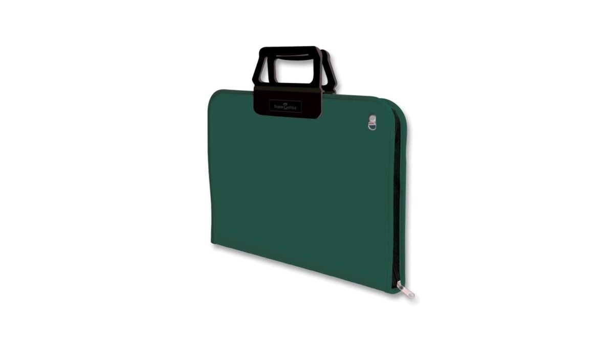 FABER CASTELL PROJE CANTASI 38X55 K.YESIL - Görsel 1