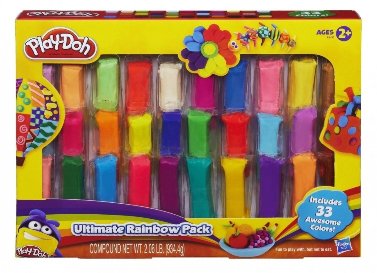 HASBRO PLAY-DOH 33 RENK PARMAK HAMUR MEGA SET  - Görsel 1