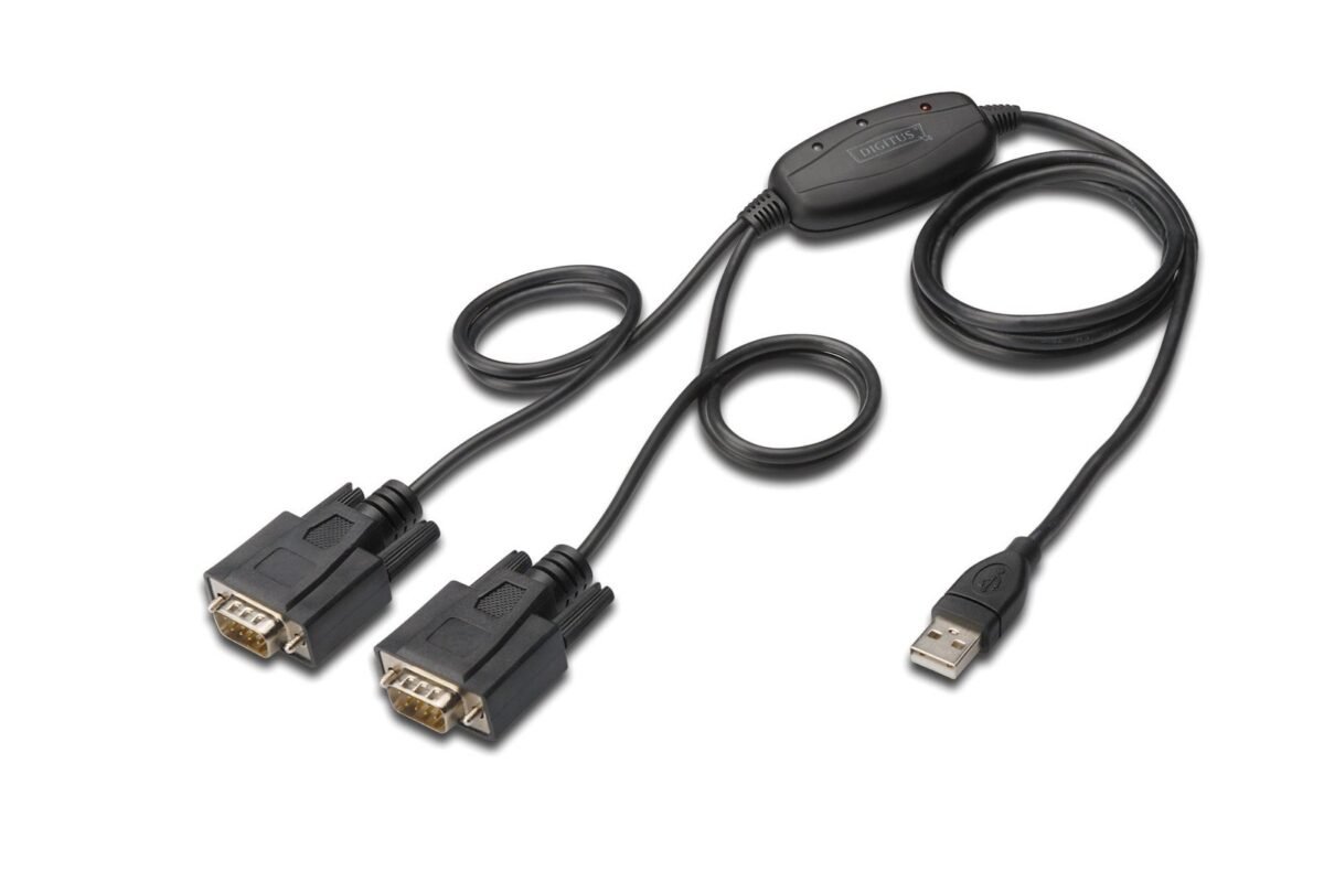 DIGITUS USB 2.0 2X RS232 (SERI) CEVIRICI - Görsel 1