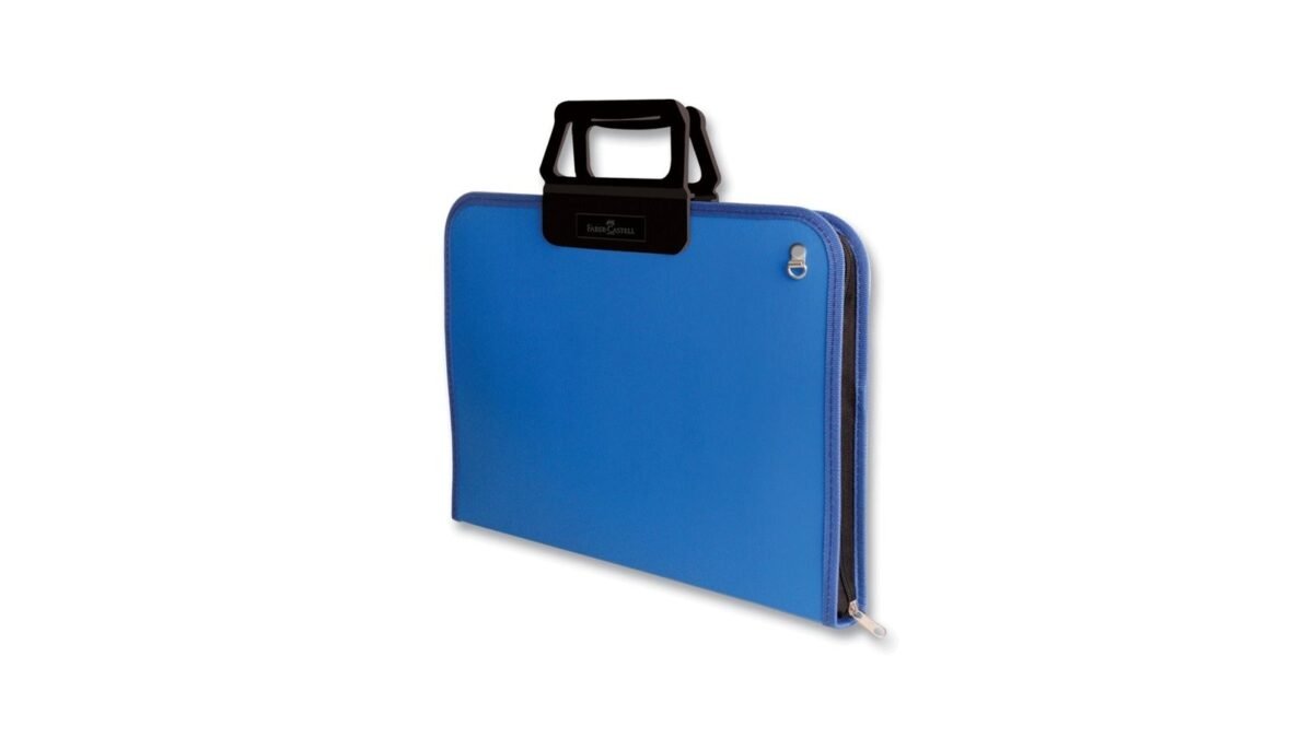 FABER CASTELL PROJE CANTASI 38X55 MAVI - Görsel 1