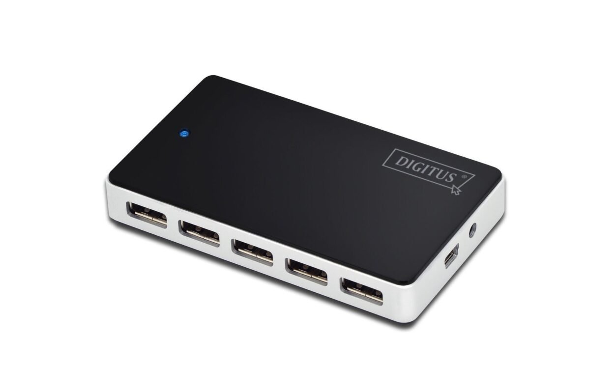 DIGITUS USB 2.0 HUB 10 PORT (ED-85025) - Görsel 1