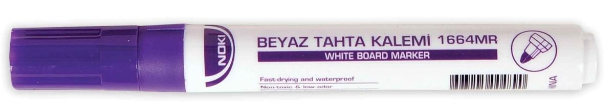 NOKI BEYAZ TAHTA KALEMI MOR 1664 - Görsel 1