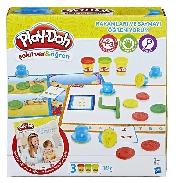 34023 HASBRO PLAY DOH RAKAMLAR VE SAYMAYI OG. HAS-34 - Görsel 1