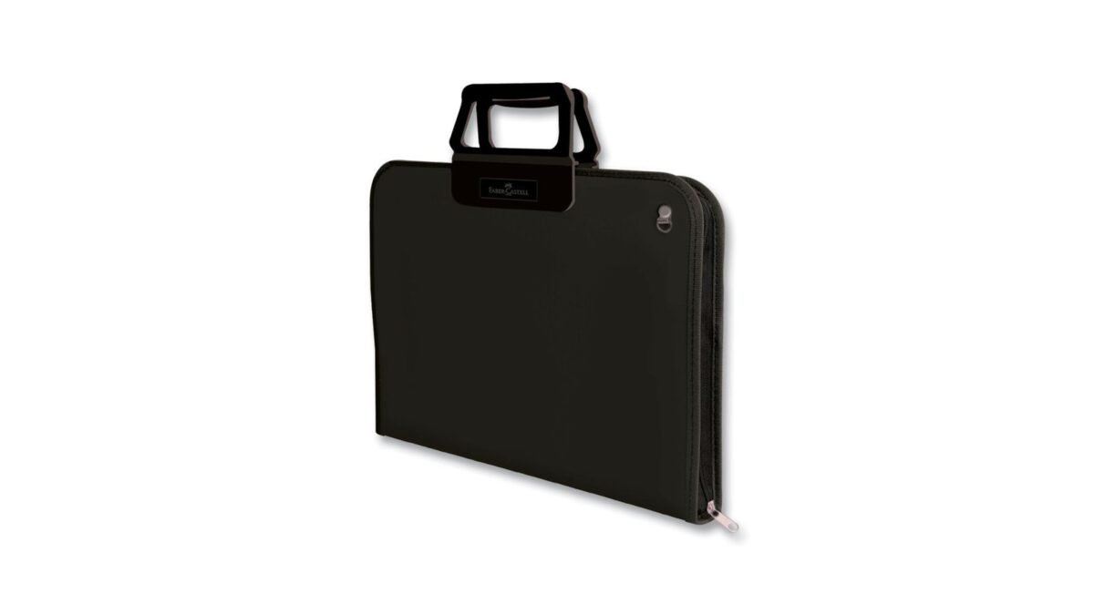 FABER CASTELL PROJE CANTASI 38X55 SIYAH  - Görsel 1