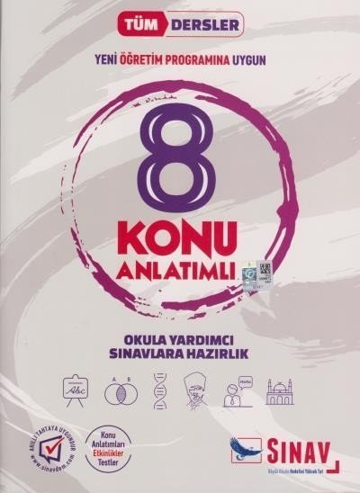 34078 SINAV YAY.8.SINIF TUMDERSLER KONU ANLATIMLI - Görsel 1