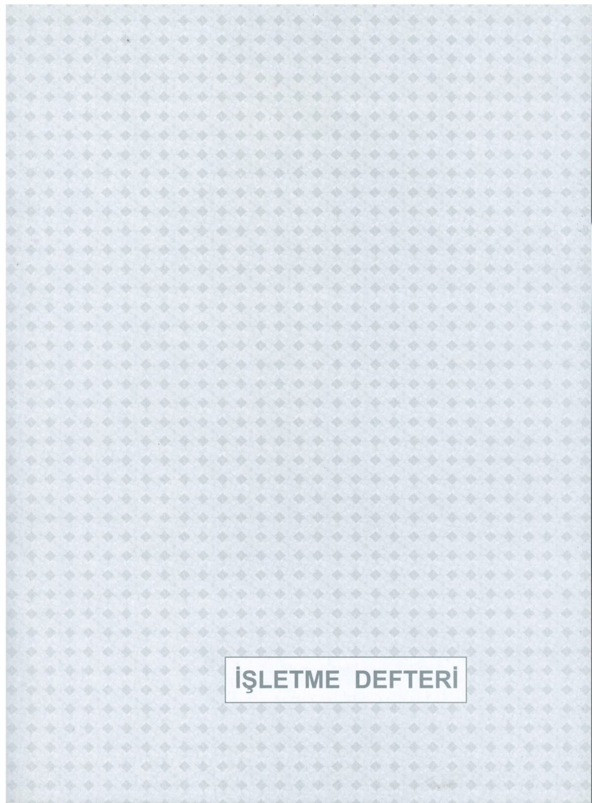 DILMAN ISLETME DEFTERI 24Y KARTON KAPAK - Görsel 1