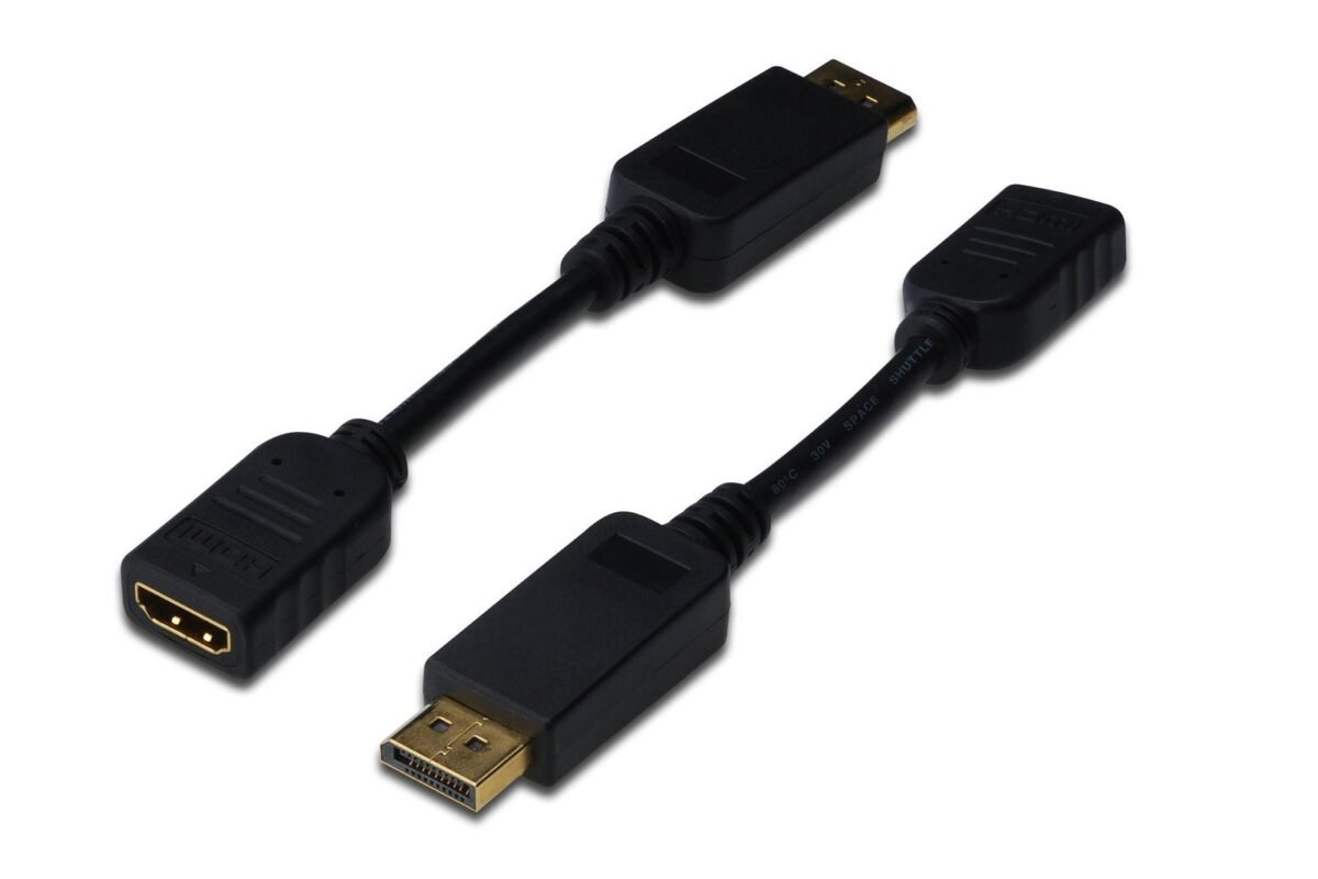 34170 DIGITUS DISPLAYPORT TO HDMI CONVERTER - Görsel 1