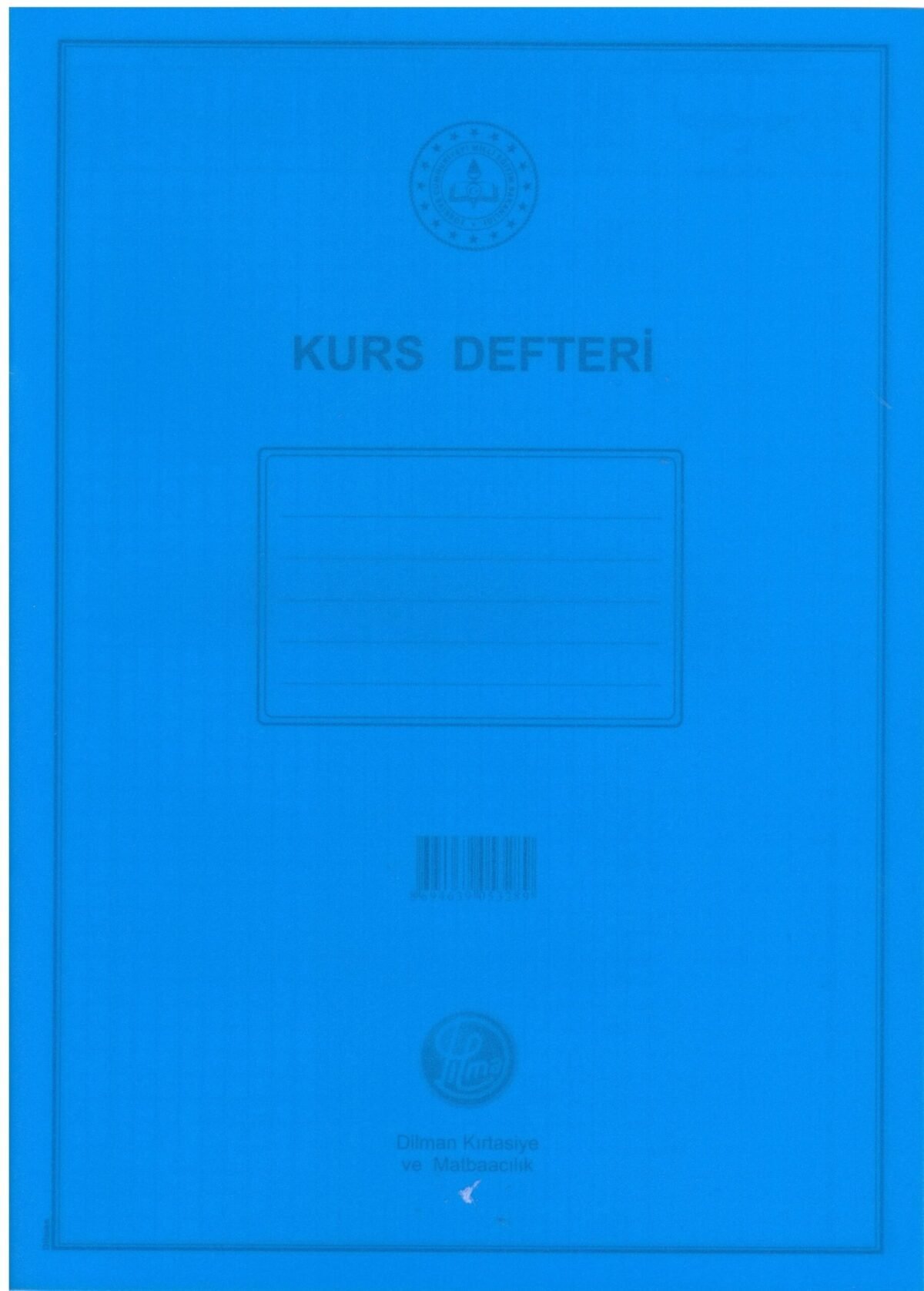 DILMAN KURS DEFTERI PLASTIK KAPAK - Görsel 1