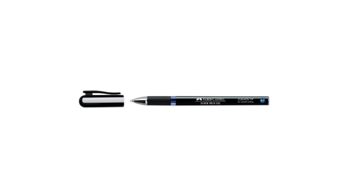 FABER CASTELL TRUE GEL COLOR 0.7 MAVI - Görsel 1