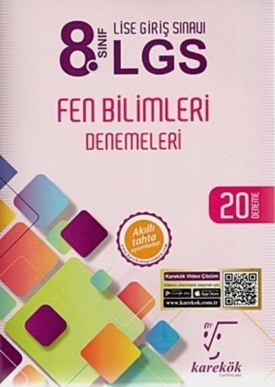 35094 KAREKOK YAY.8.SINIF LGS FEN BILIMLERI DENEMELERI - Görsel 1