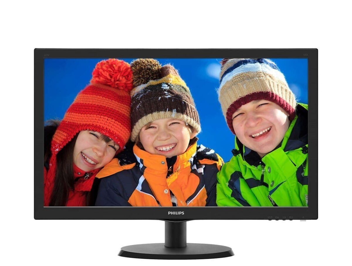 PHILIPS 21.5 INC 223V5LHSB2/01 LED Monitör 5ms HDM - Görsel 1