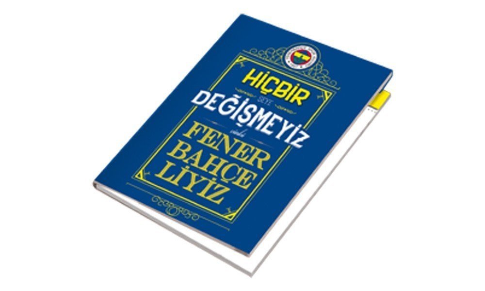 35697 FENERBAHCE A7 2LI BLOKNOT 80 YP - Görsel 1