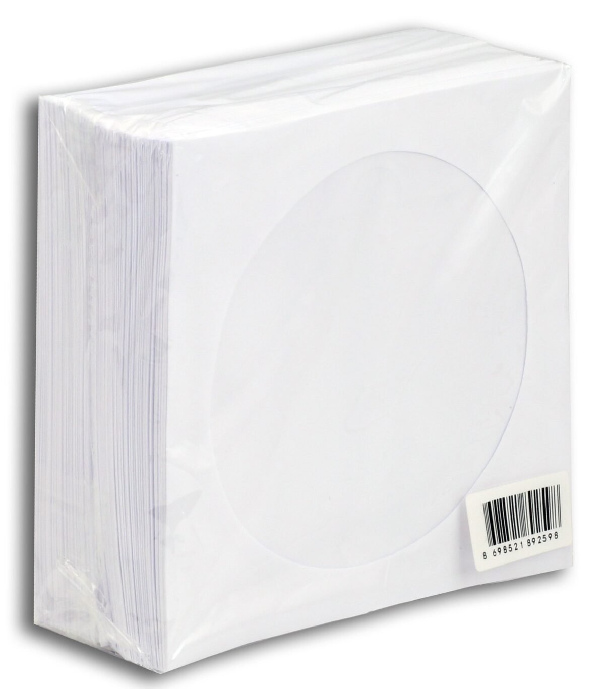 ELBA CD&DVD ZARF 80 GR PENCERELI BEYAZ 100LU - Görsel 1