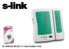 37119 S-LINK SL-468 RJ-45 RJ-11 LUX KABLO TEST CIHAZI - Görsel 1