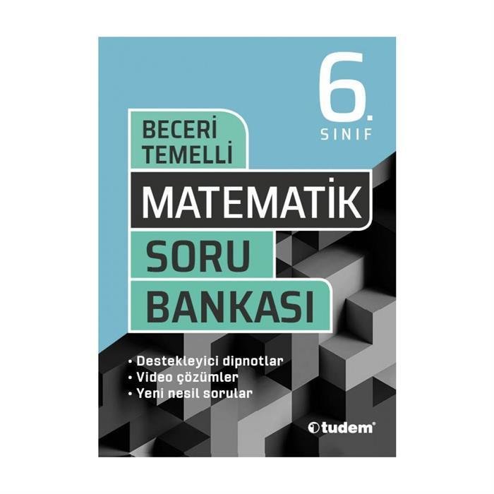 41314 TUDEM YAY.6.SINIF BECERİ TEMEL MATEMA SORU BANKASI - Görsel 1