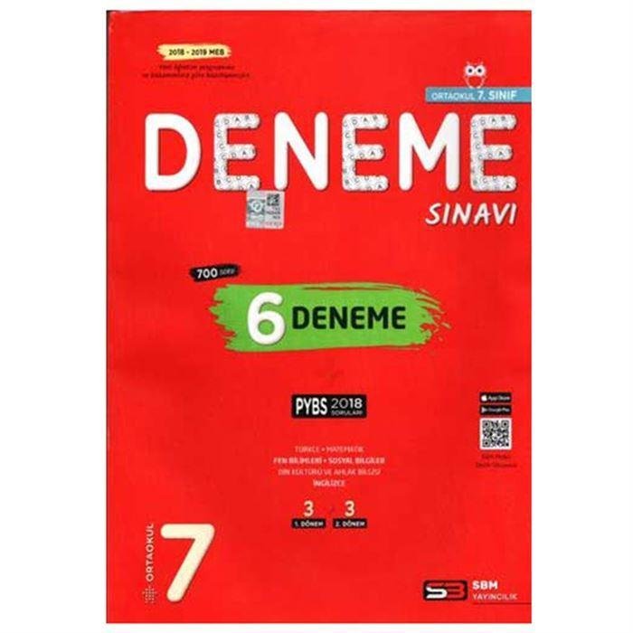 41467 SORU BANKASI YAY. 7.SINIF PYBS 6 DENEME SINAVI - Görsel 1