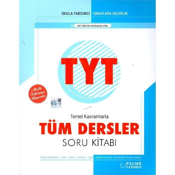41499 PALME YAY.TYT TUM DERSLER SORU SITABI - Görsel 1
