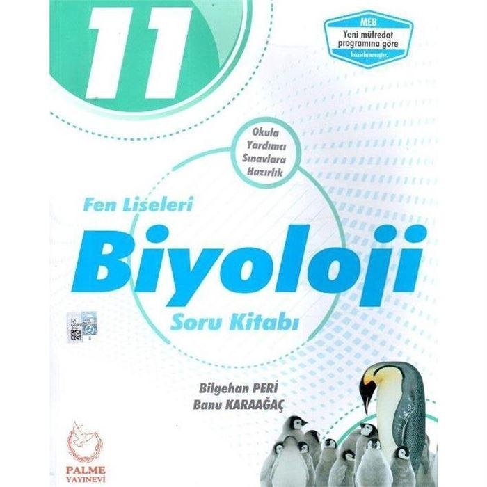 41597 PALME YAY.11. SINIF BIYOLOJI SORU KITABI - Görsel 1