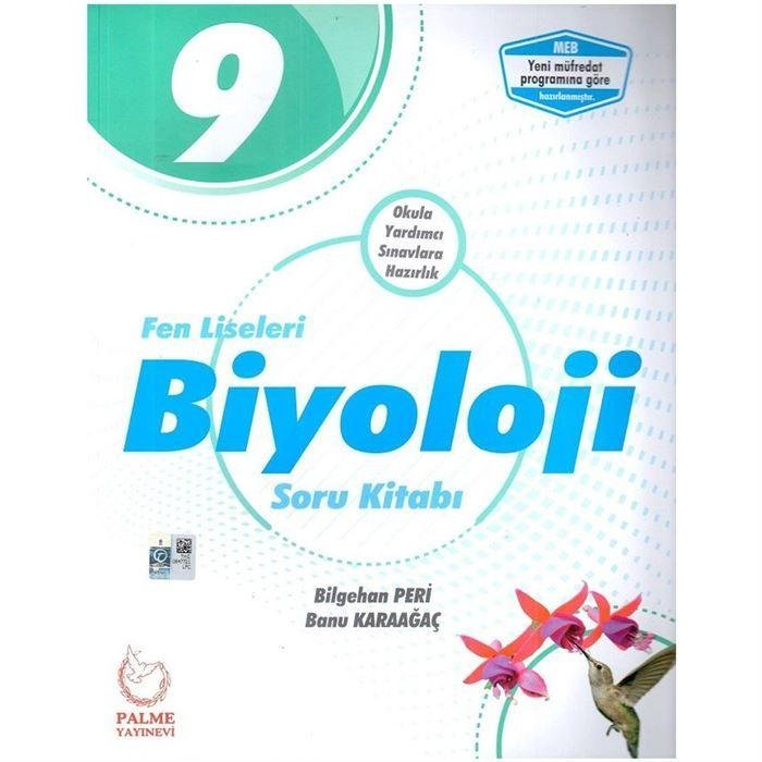 41611 PALME YAY.9.SINIF FEN LISELERI BIYOLOJI SORU KITAB - Görsel 1