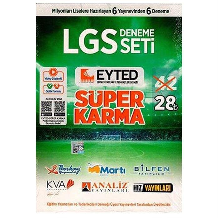 41713 EYTED YAY. LGS SUPER KARMA 6 YAYIN 6 DENEME SINAVI - Görsel 1