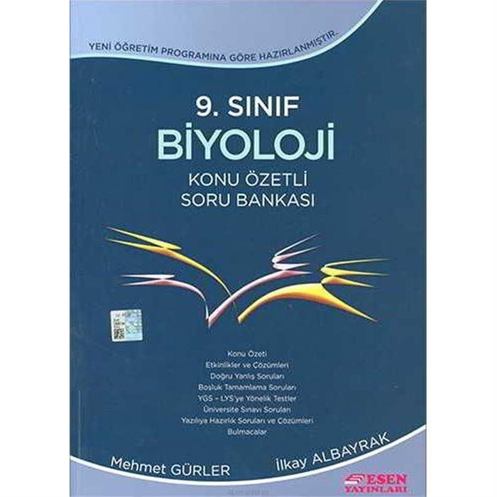 41731 ESEN YAY.9.SINIF BIYOLOJI KONU OZETLI SORU BANKASI - Görsel 1