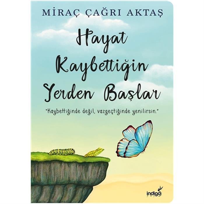 41785 INDIGO YAY. HAYAT KAYBETTIGIN YERDEN BASLAR - Görsel 1