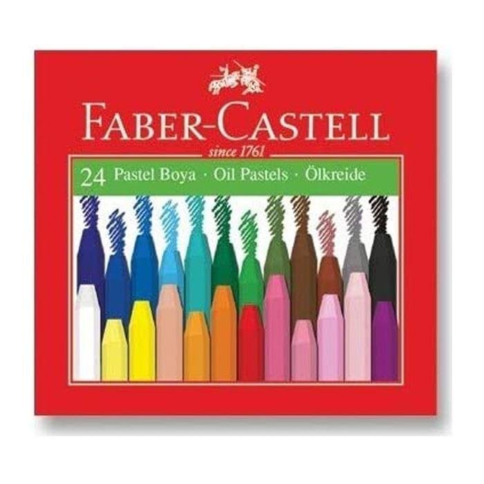 42188 FABER CASTELL PASTEL BOYA 24 RENK KUTULU - Görsel 1